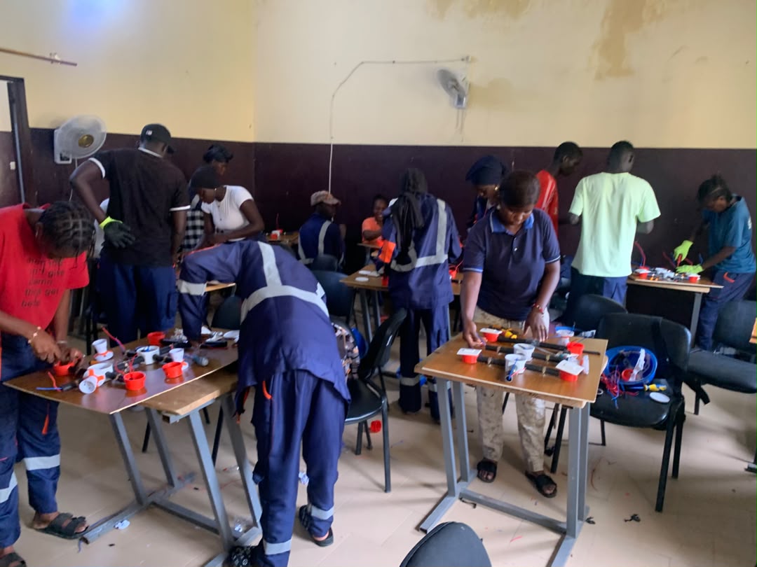 Formation en Installation et Maintenance de panneaux photovoltaïques FRADEV / ENABEL